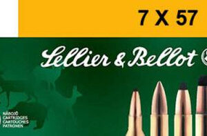 Sellier & Bellot 7X57mm Mauser Ammunition SB757C 173 Grain SPCE 20 Rounds