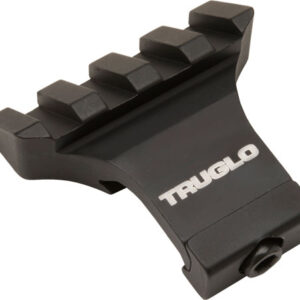 TRUGLO 1-PIECE PICATINNY RISER - MOUNT 45 DEGREE OFFSET MOUNT