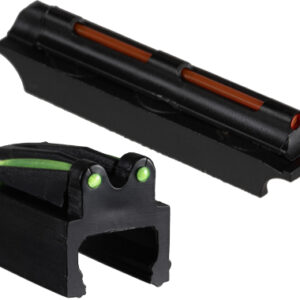 TRUGLO SIGHT SET GOBBLE-DOT - SNAP ON FOR 1/4" RIB RED/GREEN