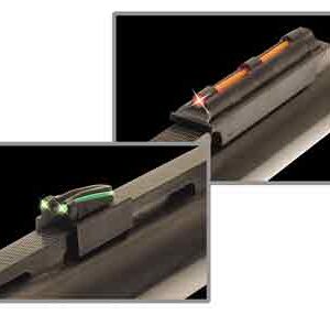 TRUGLO SIGHT SET GOBBLE-DOT - SNAP ON FOR 3/8" RIB RED/GRN