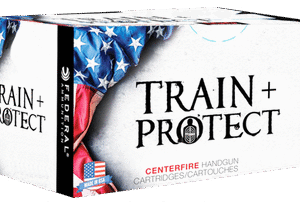 Federal 40 S&W Ammunition Train and Protect TP40VHP1 180 Grain Versatile Hollow Point 50 Rounds