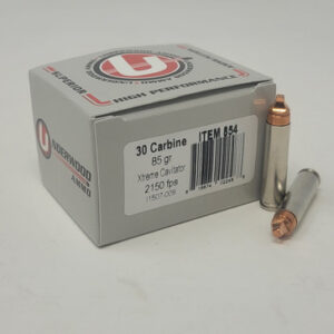Underwood 30 Carbine Ammunition UW854 85 Grain Xtreme Cavitator 20 Rounds
