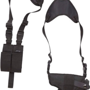 BULLDOG DELUXE HZTL-SHOULDER - HOLSTER RH/LH 4-4.5" BBL'S BL
