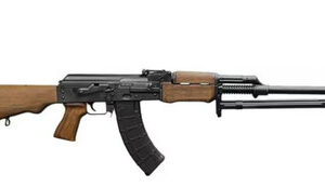 Zastava Arms ZR72762W M72 RPK 7.62x39 Semi Auto Rifle 21" Ribbed Barrel 30+1 Wood/Blued