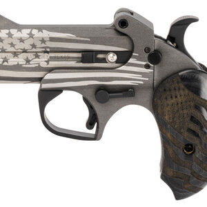 Bond Arms BAOG Old Glory 3.5" .45 Long Colt/.410 Bore 2 Rounds Stainless/Wood/American Flag Finish