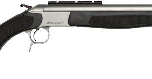 CVA SCOUT TD 44 MAG 22" - W/RAIL SS/BLACK SYNTHETIC