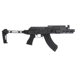 Century Arms Draco Tactical Pistol - Black | 7.62X39 | 7.5" | 30RD Mag | SI Folding Brace | Linear Compensator | Integrated Picatinny Rail