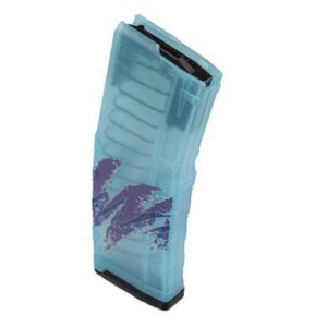 Amend2 AR-15 Mod C Teal Printed Jazz Rifle Magazine 5.56mm/.223 Rem 30/rd