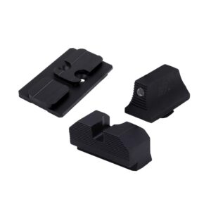 XS Sights Glock MOS Optic Mount Bundle for Glock ACRO Tritium Black