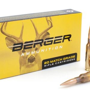 Berger Classic Hunter Rifle Ammunition 6.5mm Creedmoor 135 gr Hybrid Hunter 2851 fps 20/ct