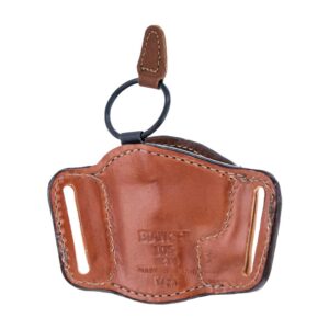 Bianchi 105 Minimalist Belt Slide Holster for S&W 36/38/40 J Frame 2" Tan RH