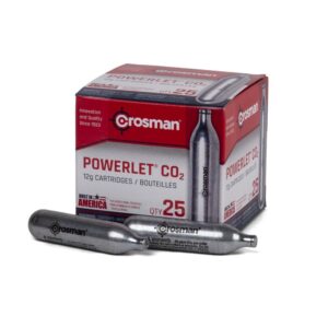Crosman Powerlet 12g CO2 Cartridges 25/ct