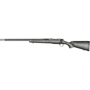 Christensen Arms Ridgeline Left Hand Rifle 6.5 Creedmoor 4rd Magazine 24" Barrel Stainless Steel Green Black/Tan Webbing Stock