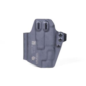 Crucial Concealment Covert IWB Holster Universal with X300U/T A&B/Kydex 1400 Black Ambi