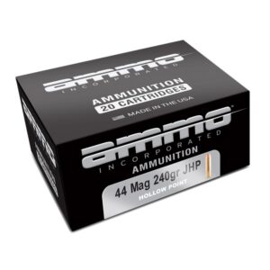 Ammo Inc Signature Handgun Ammunition .44 Mag 240 gr JHP 1589 fps 20/ct