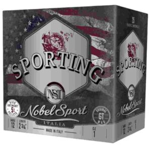 Nobel Sport Due Sporting Shotshells 12 ga 2-3/4 1 oz 1315 fps #7.5 25/ct