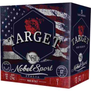 Nobel NSI Target Nobel Speed Shotshell 12ga 2-3/4" 1oz 1300 fps #8 25/ct