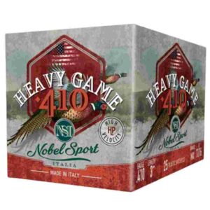 Nobel Sport 410 M Shotshells .410 ga 3" 11/16 oz 1145 fps #9 25/ct