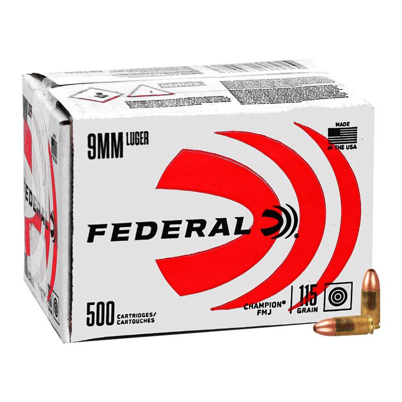 Federal Champion 9mm Luger: Bulk Precision for Dedicated Shooters