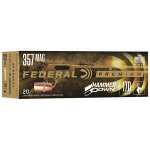 Federal Hammer Down Rifle Ammunition .357 Mag. 170 gr SP 1610 fps 20/ct