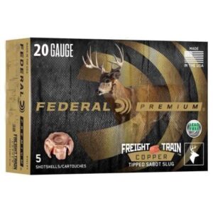 Federal Premium Freight Train Copper 20ga 3" 275gr Slug 1900 fps 5/ct