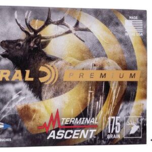 Federal Terminal Ascent Rifle Ammuntion .308 Win 175 gr 2600 fps 20/ct