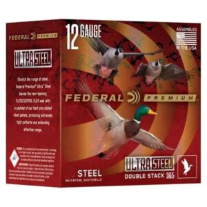Federal Premium Ultra Steel Shotshells 12ga 3" 1-1/4oz 1450 fps #2 & #5 Shot 10/ct