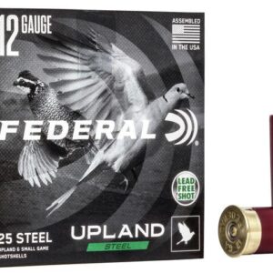 Federal Upland Steel Shotshell 12 ga 2-3/4" 1oz 1400 fps #7.5 25/ct