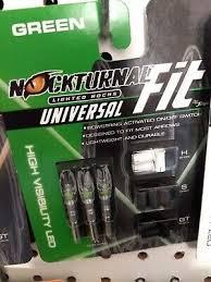 Nocturnal Universal Lighted Nocks Size Green