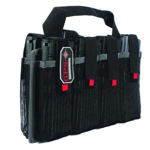 G-Outdoors AR Magazine Tote holds 8 Capacity-Black