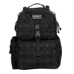 G-Outdoors GPS Tactical Range Backpack Holds 3 Handguns Black