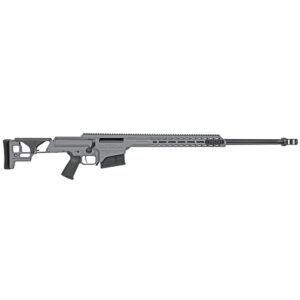 Barrett SMR MRAD Fixed Stock Rifle .338 Lapua Magnum 10rd Magazine(1) 26'' Fluted Barrel Tungsten Grey Finish