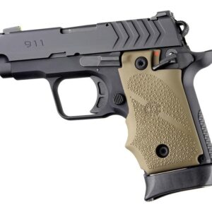 Hogue Ambi Safety Rubber Grip for Springfield Armory 911- FDE