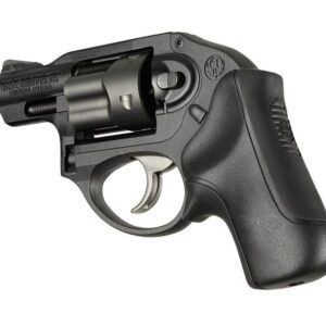 Ruger LCR: Black Rubber Bantam Boot Tamer Cushion Grip without Finger Grooves