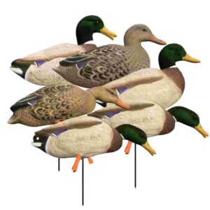 Higdon Outdoors Magnum Full Body Mallard Variety Pack Flocked Heads 6pk