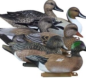 Higdon Outdoors Battleship Puddle Pack with 2/ct Pintails 2/ct Gadwalls 2/ct Widgeons