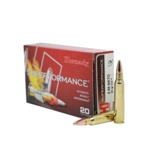 Hornady Superformance Rifle Ammunition 5.56 NATO 55gr CX SPF 3175 fps 20/ct