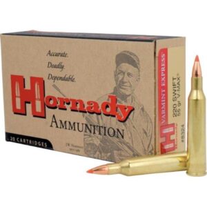 Hornady Varmint Express Rifle Ammunition .220 Swift 55 gr V-MAX 3253 fps - 20/box