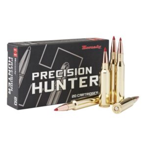 Hornady Precision Hunter Rifle Ammunition 7mm-08 Rem 150 gr ELD-X 2770 fps 20/ct
