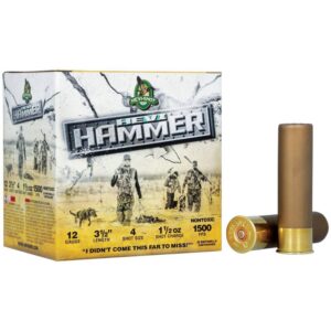 HEVI-Shot Hevi-Hammer Shotshell 12ga 3.5" 1.5oz 1500 fps 4 25/ct