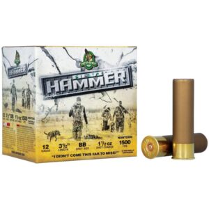 HEVI-Shot Hevi-Hammer Shotshell 12ga 3.5" 1.5oz 1500 fps #BB 25/ct
