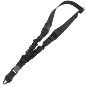 TacShield Shock Sling Single Point 1.25" Black with Double QRB