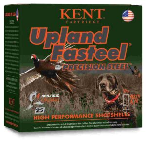 Kent Upland Fasteel Shotshells 12 ga 2-3/4" 1-1/8oz 1400 fps #6 25/ct