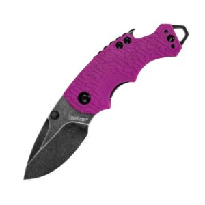 Kershaw Shuffle Knife - Blackwash Finish / Purple
