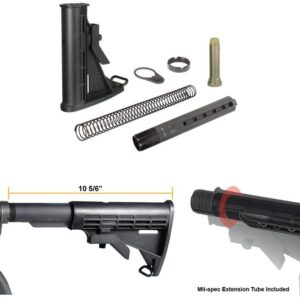 Leapers UTG PRO Made in USA 6-Position Mil-spec Stock Assembly