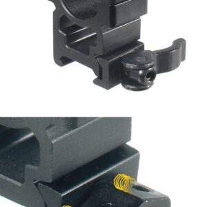 Leapers UTG 2-Piece Max Strength LE Grade Picatinny Rings - 22mm Width 1" - High