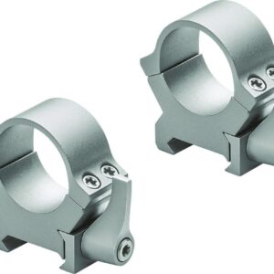 Leupold 2-Piece Precision-Fit QRW2 Weaver-Style Rings 1" Medium - Silver