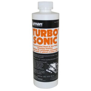 Lyman Turbo Sonic Ultrasonic Steel & Gun Parts Cleaning Solution - 16 oz