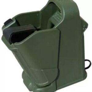 Maglula UpLULA Universal Pistol Mag Loader/Unloader 9mm TO .45 cal - Dark Green