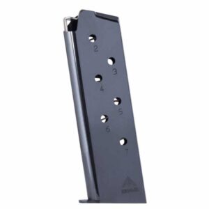 Mec-Gar 1911 Handgun Magazine .45 ACP Blued Steel 7/rd